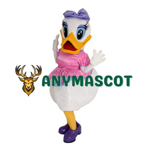 Mouse Clubhouse Miss Duck Daisy Duck Mascot Costume
