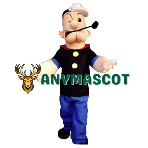 Popeye Mascot Costume