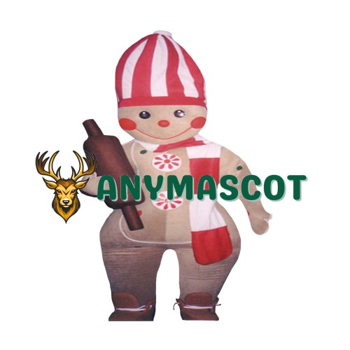 Gingerbread Man 2 Mascot Costume