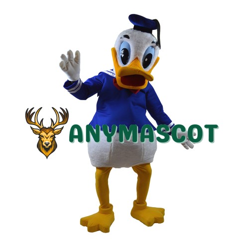 Mouse Clubhouse Mr. Duck Donald Duck Mascot Costume