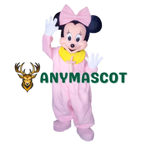 Mouse Clubhouse Baby Miss Mouse Minnie Mascot Costume