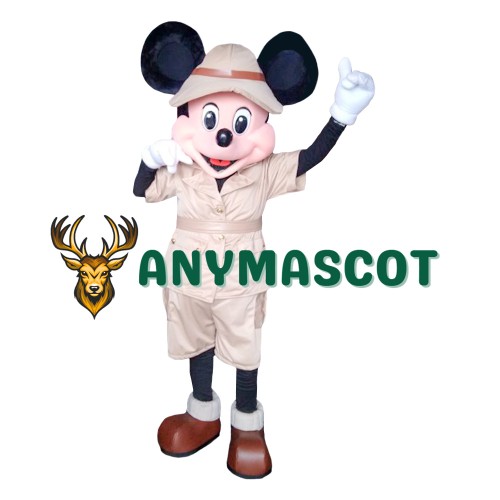 Mouse Clubhouse Safari Mickey Mouse Mascot Costume