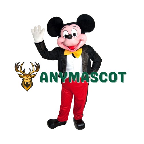 Mouse Clubhouse Deluxe Fiber Mickey Mouse Mascot Costume