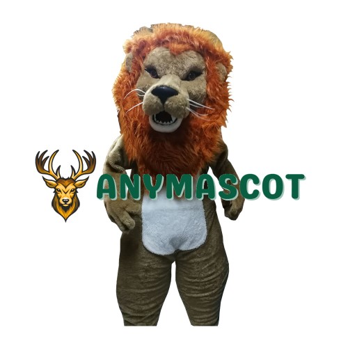 Deluxe Lion Mascot Costume