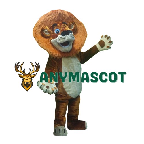 Alex The Lion Mascot Costume