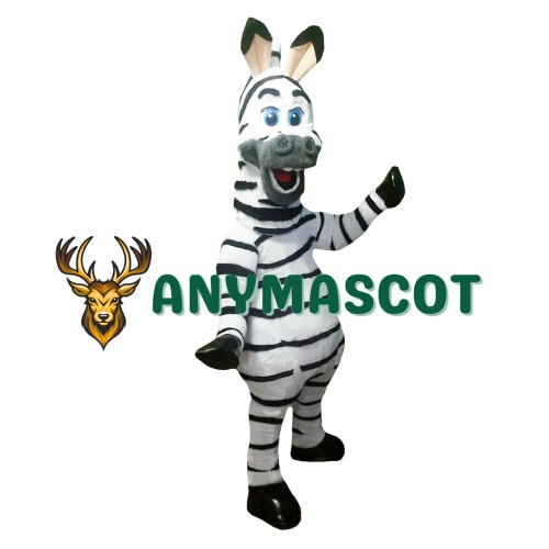 Marty The Zebra Mascot Costume