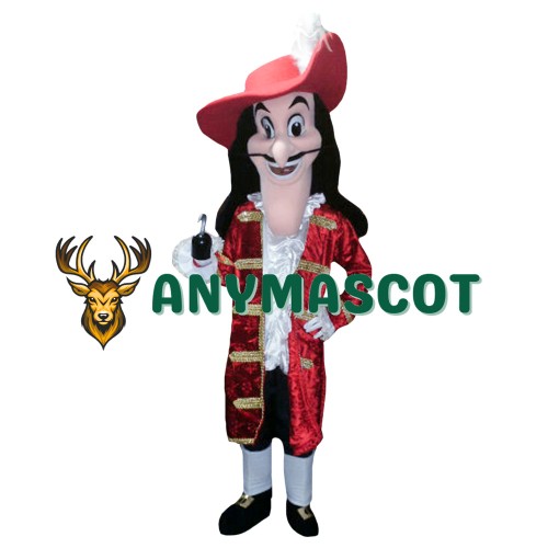 Jake and The Never Land Captain Hook Mascot Costume