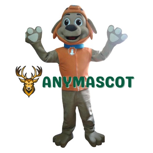 Paw Patrol Orange Dog Zuma Mascot Costume