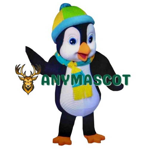 Christmas Penguin Mascot Costume