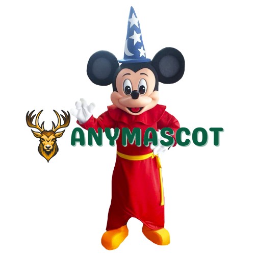 Mouse Clubhouse Magic Mouse Mickey Mascot Costume