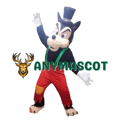 Bad Wolf Mascot Costume