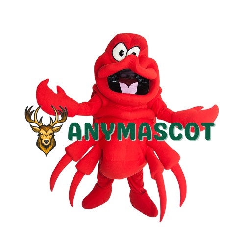 Red Crab Mascot Costume