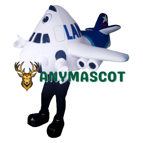 LAN Airplane Mascot Costume