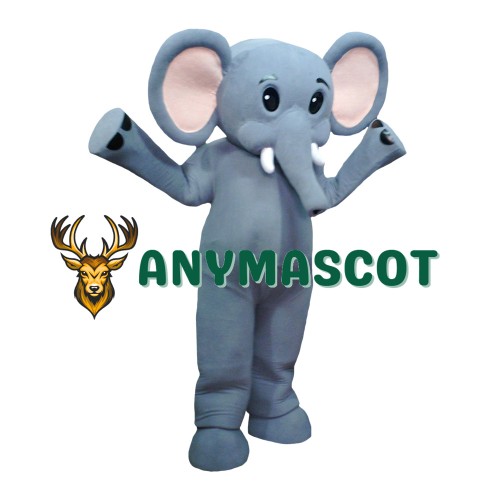 Baby Elephant Mascot Costume