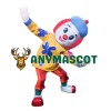 Jojo Tickle Clown Mascot Costume