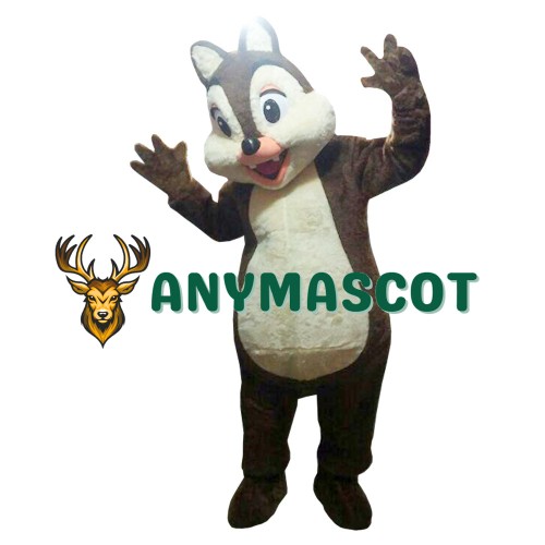 Mouse Clubhouse Chipmunks Dale Mascot Costume