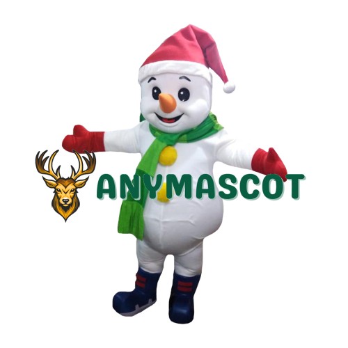 Snowman 4 Mascot Costume