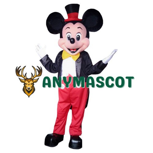 Mouse Clubhouse Deluxe Mickey Mouse Mascot Costume