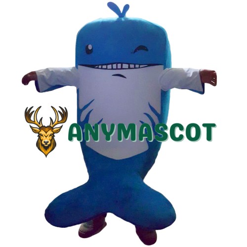 Blue Dolphin Mascot Costumes