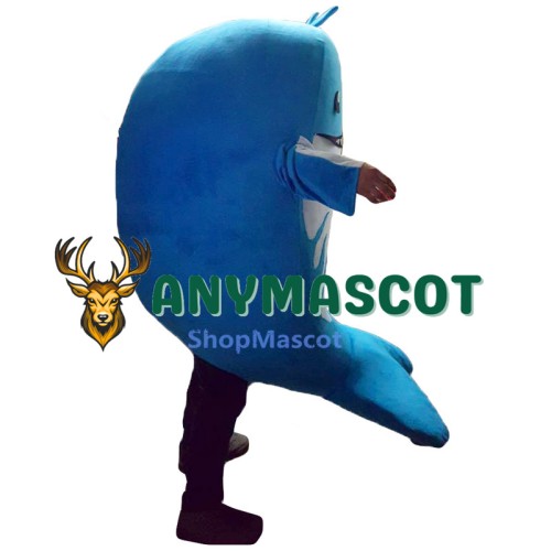 Blue Dolphin Mascot Costumes
