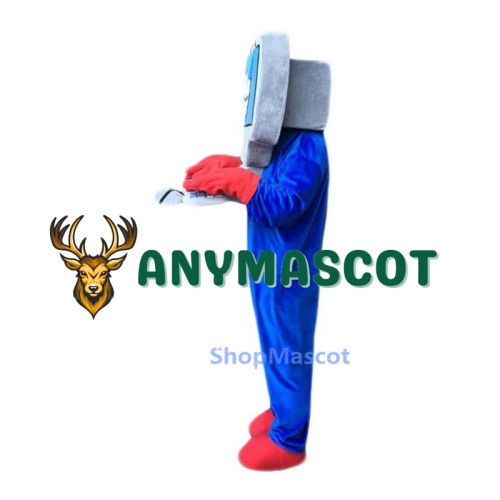 Blue Computer Mascot Costumes