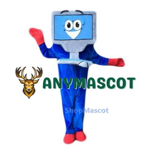 Blue Computer Mascot Costumes