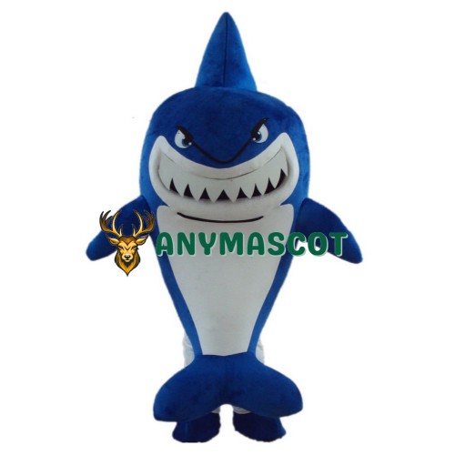 Blue Shark Mascot Costumes