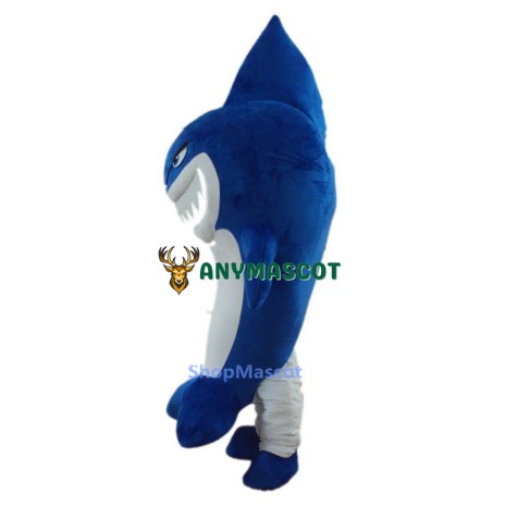 Blue Shark Mascot Costumes