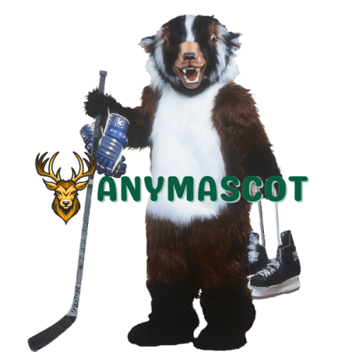 Cute Deluxe Badger Mascot Costume