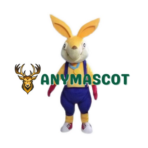 Yellow Rabbit Mascot Costumes