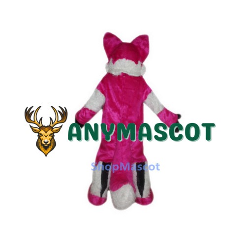 Pink Fox Mascot Costumes
