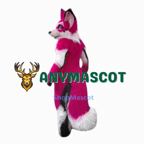 Pink Fox Mascot Costumes