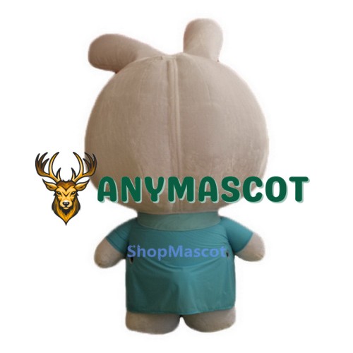 Rabbit Mascot Costumes with Big Head
