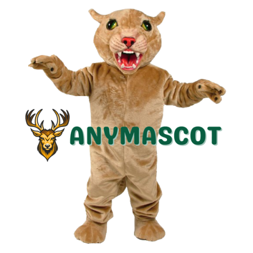 Big Cat Cougar Mascot Costume