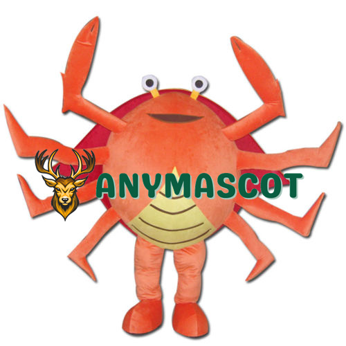 Hot Sale Orange Crab Mascot Costume 