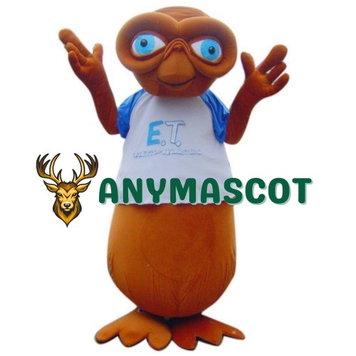 E.T Mascot Costume Funny Halloween