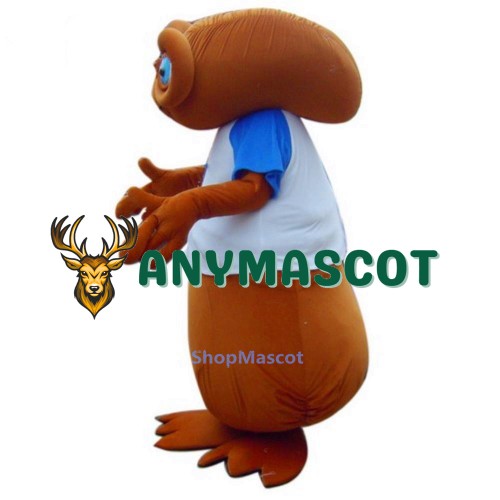 E.T Mascot Costume Funny Halloween