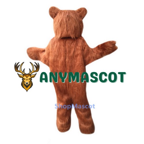 Brwon Wolverine Mascot Costume