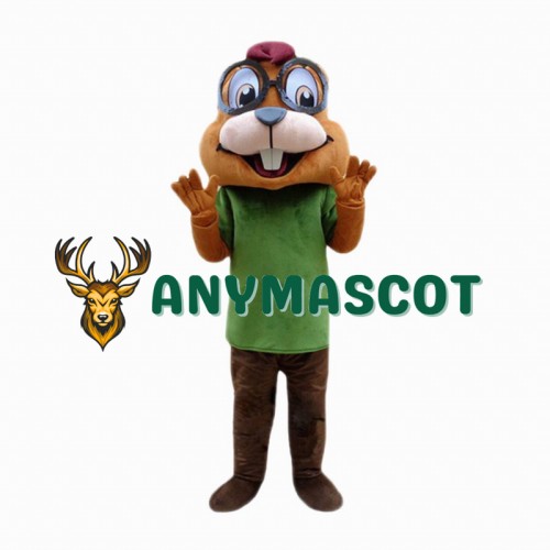 Chipmunk Mascot Costume Custom Fancy Costume 