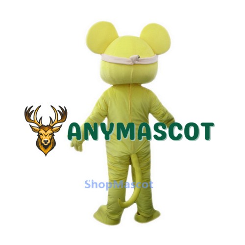 Yellow Mouse Mascot Costume