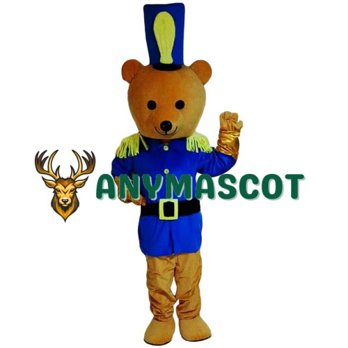 Bear Police Mascot Costume