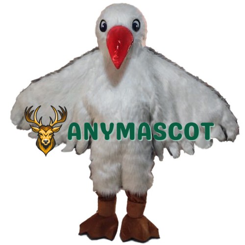 Red Mouth Seagull Mascot Costume