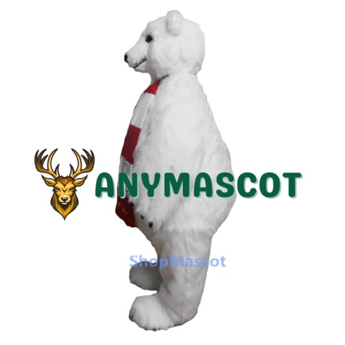 Polar Bear Mascot Costume
