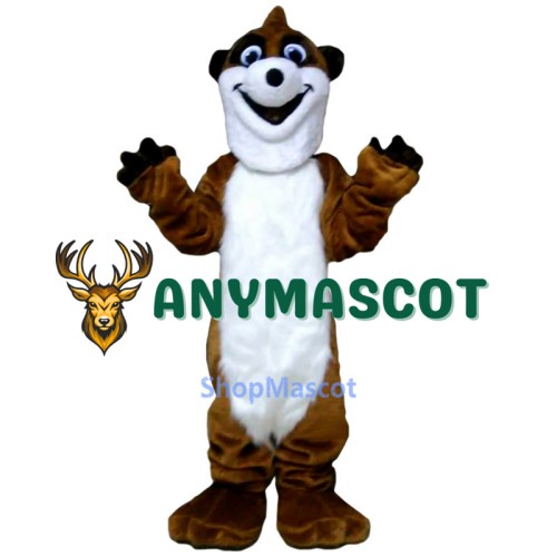 Happy Skunk Mascot Costume