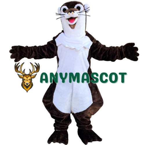 Cute Otter Mascot Costume