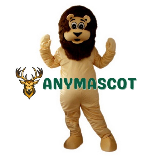 Cartoon Lion Mascot Costume
