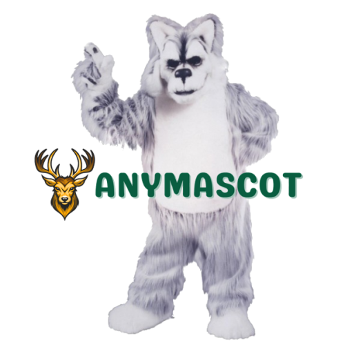 Deluxe Huskey Mascot Costume