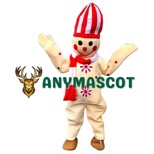 Cute Snowman Mascot Costume For Christmas