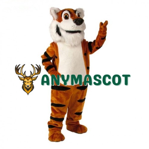 Toby Tiger Mascot Costume 