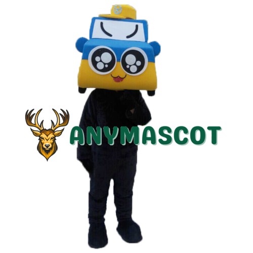 Taxi Car Mascot Costume